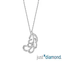 【Just Diamond】Feather Love(羽霓) 鑽石吊墜(不含鍊)