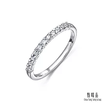 【點睛品】PROMESSA 星宇系列 24分 18K鑽石戒指/線戒(女戒) 19 18K金