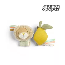 Mamas & Papas 手環搖鈴兩件組  獅子愛萊姆