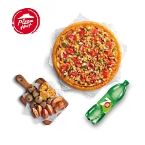 必勝客 九吋鬆厚小比薩小拼盤套餐