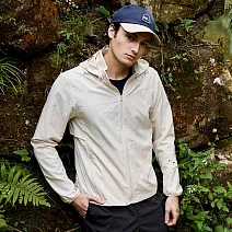 【ATUNAS 歐都納】男款ALL LOVE再生蚊瘋不動涼感外套/大尺碼A1GA2504MR- M 米卡