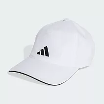 ADIDAS BBALL CAP CLIMA 男女休閒帽-JN6095 L-XL 白色
