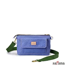 satana - Soldier 趣淘樂遊斜背包 - 長春花藍