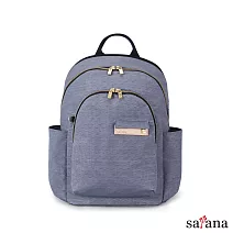 satana - Soldier 輕盈通勤後背包 - 靜謐灰