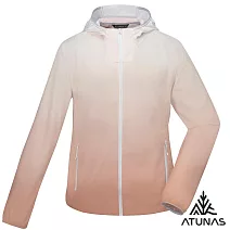 【ATUNAS 歐都納】男款ALL LOVE再生蚊瘋不動外套/涼感輕薄/防曬透氣外套A6GA2513MR- XL 漸層橘