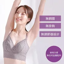 日本華歌爾LECIEN-Magical Fit 無鋼圈胸罩 360度活動對策-12134373 M 玫瑰棕