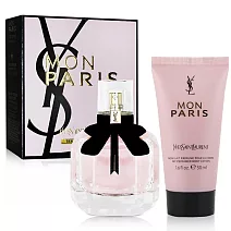 YSL 慾望巴黎女性淡香精禮盒(淡香精50ml+身體乳50ml)