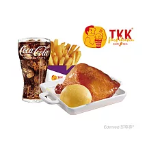 頂呱呱 敵烤腿餐(原味)