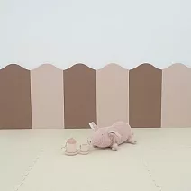 【Pato Pato】EVA無毒防撞城堡壁貼 6片裝 / 馬卡龍雙面配色 / 附贈背膠 可可&奶茶