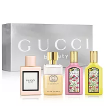Gucci 銀耀女性小香禮盒(5mlX4入)