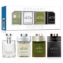 Bvlgari 寶格麗 男性小香禮盒5mlX4入(大吉嶺/城市森林/空谷之雨/當代真我)