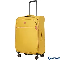 【Verage】維麗杰 24吋第三代輕量劍橋系列旅行箱/行李箱(薄霧黃) 24吋