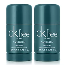 Calvin Klein 凱文克萊 CK Free 男性體香膏(75g)X2入