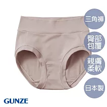 【日本GUNZE】天絲舒適透氣小褲 M 膚