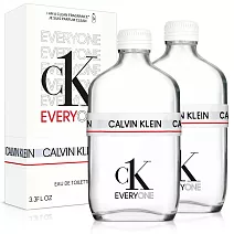 Calvin Klein 凱文克萊 CK EVERYONE 中性淡香水(100ml)X2入