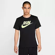 NIKE AS M NK RUN ENERGY MILER SS TO 男短袖上衣-HJ3565010 XL 黑色