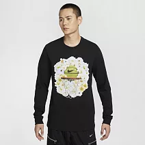 NIKE AS M NK TEE LS M90 OC 2 SP25 男長袖上衣-HJ3349010 S 黑色