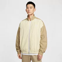 NIKE AS M NK CLUB WVN TRK JKT OS 男休閒外套-HQ6110234 XL 卡其色