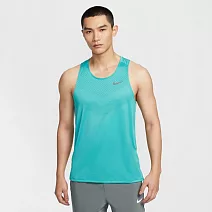 NIKE AS M NK DFADV STRIDE TANK 男背心上衣-HV5211345 XL 綠色