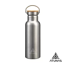 【ATUNAS 歐都納】真空不鏽鋼運動保溫瓶500ML/A1KTGZ09- 銀色