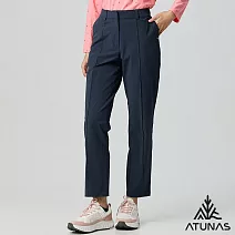 【ATUNAS 歐都納】女款都會彈性長褲/防曬涼感/大尺碼A1PA2526W- S 深藍
