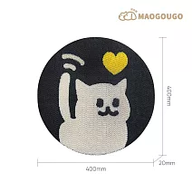 Maogougo 可愛貓咪耐抓版 共6款 白愛心喵喵耐抓板