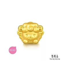 【點睛品】Charme Mini 十二生肖-羊咩咩 黃金串珠