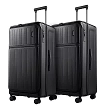 cctogo ∣ 30吋+30吋立可開煞車旅箱 多色選 30吋 探索黑+30吋探索黑