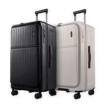 cctogo ∣ 26吋+26吋立可開煞車旅箱 多色選 26吋 月光米＋26吋探索黑