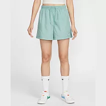 NIKE AS W NSW MR ESSNTL WVN SHORT 女休閒短褲-FV7558017 XS 藍色