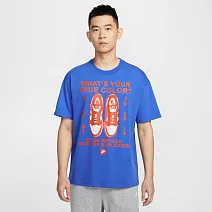 NIKE AS U NSW TEE M90 OC PK B LBR 男短袖上衣-HJ0757480 XL 藍色