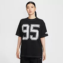 NIKE AS W NSW STREET SS OS TEE 女短袖上衣-HV4973010 L 黑色