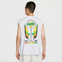 NIKE AS M NK TEE SL M90 OC MOTO 1 L 男背心上衣-IB4329100 XL 白色