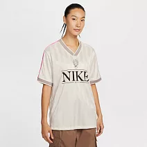 NIKE AS W NSW V NECK JERSEY 女短袖上衣-IH8505133 M 白色