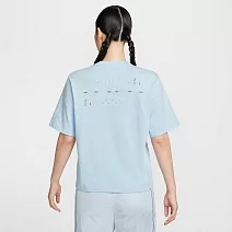 NIKE AS W NSW SS TEE BOXY BSB GCEL 女短袖上衣-II0446441 L 藍色