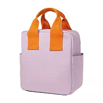 《danica》Jubilee雙側袋保冷便當袋 - 蜜橘薰衣