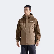 The North Face M BLIZZARD FLEECE GTX TRICLIMATE JACKET 男三合一防水外套-NF0A8DRFDHI L 棕色