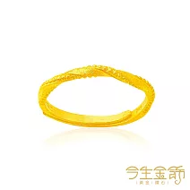 今生金飾 從容戒 黃金戒指