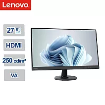 【Lenovo】C27-40 27吋 顯示器(63DDKAR6WW)