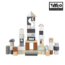 【Tryco】木質積木組_動物派對