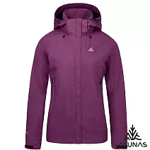【ATUNAS 歐都納】女款縱橫戶外GORE-TEX 防水透氣單件式外套/大尺碼A1GTGZ04W- S 深紫