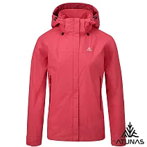 【ATUNAS 歐都納】女款縱橫戶外GORE-TEX 防水透氣單件式外套/大尺碼A1GTGZ04W- S 桃粉