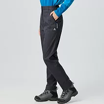 【ATUNAS 歐都納】女款保暖刷毛防水長褲/小尺碼/大尺碼/A8PA2534W- XS 黑