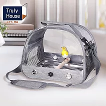 【Truly House】外出透明透氣手提包 養鳥 提籠 鳥類包 寵物包 鸚鵡
