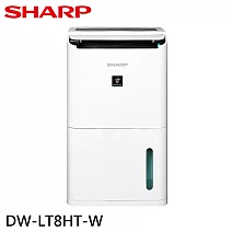 SHARP 夏普 8.5L一級能效自動除菌離子衣物乾燥除濕機/約10坪(DW-LT8HT-W)