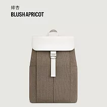 ITO PORCINI BACKPACK 休閒簡約輕便防水城市雙肩包 20L (2色可選) 緋杏(BLUSH APRICOT)