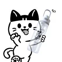 【THERMOS膳魔師】靈魂喵喵系列 輕水瓶710ml_(TP4329DDS-CL)喝水魂