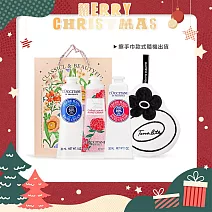 L’OCCITANE 歐舒丹 秘密花園3入手霜組-送禮必備-公司貨  乳油木+乳油木玫瑰+牡丹