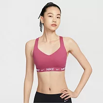 NIKE AS W NK DF INDY HGH SPT BRA 女運動內衣-FD1069634 L 玫紅色
