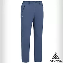 【ATUNAS 歐都納】男款CORDURA耐磨透氣彈性長褲/防潑水涼感登山褲/大尺碼A1PAGZ04M- M 冷冽藍